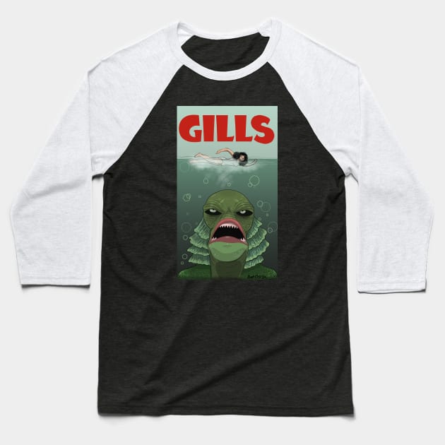 Gills Baseball T-Shirt by Bat13SJx